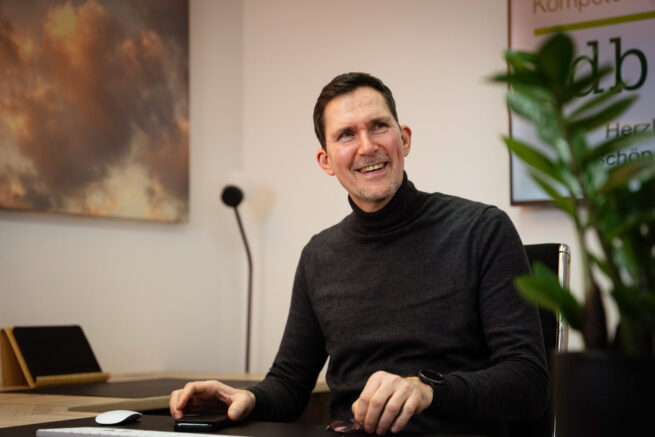 Versicherungsmakler André de Beyer im Porträt