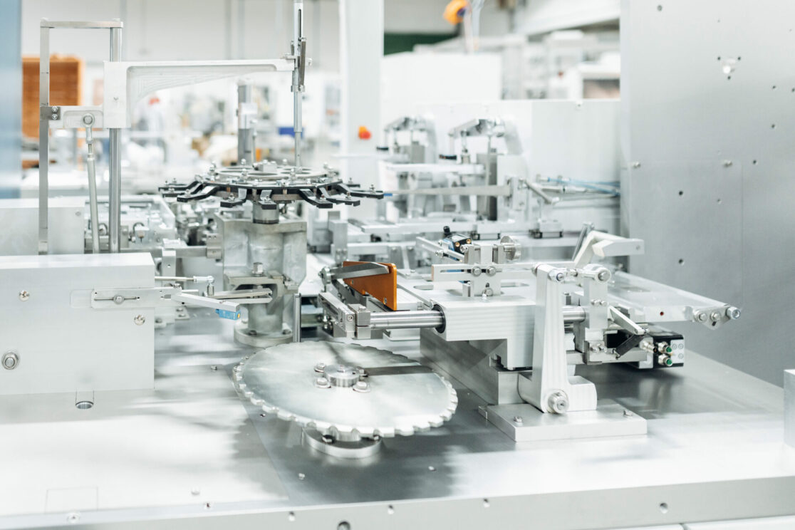 Businessreportage Rasch Verpackungsmaschinen Köln - Teile einer Verpackungsmaschine